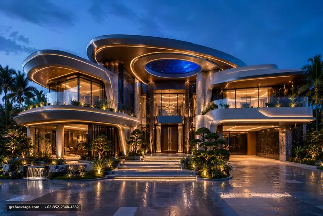 Arsitektur untuk Kota Tarakan. — pandangan arsitektur 3